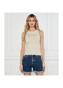 Calvin Klein Jeans Top | Slim Fit ze sklepu Gomez Fashion Store w kategorii Bluzki damskie - zdjęcie 184969202