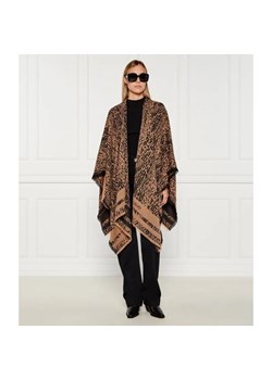 Liu Jo Ponczo Animalier | Oversize fit ze sklepu Gomez Fashion Store w kategorii Poncza - zdjęcie 184969262