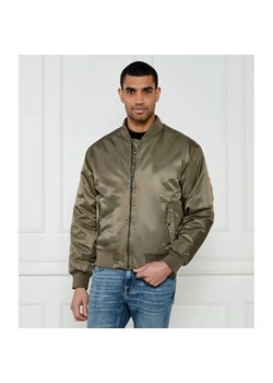 Calvin Klein Jeans Satynowa kurtka bomber HERO | Regular Fit ze sklepu Gomez Fashion Store w kategorii Kurtki męskie - zdjęcie 184969282