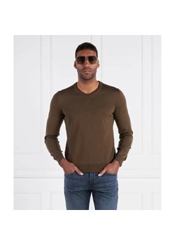 BOSS BLACK Wełniany sweter Baram-L | Regular Fit ze sklepu Gomez Fashion Store w kategorii Swetry męskie - zdjęcie 184969373