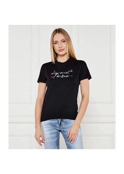 Dsquared2 T-shirt | Regular Fit ze sklepu Gomez Fashion Store w kategorii Bluzki damskie - zdjęcie 184969383