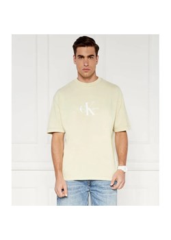 Calvin Klein Jeans T-shirt ARCHIVAL MONOLOGO | Regular Fit ze sklepu Gomez Fashion Store w kategorii T-shirty męskie - zdjęcie 184969492