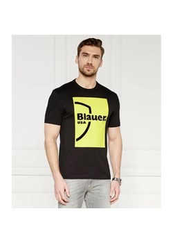 BLAUER T-shirt | Regular Fit ze sklepu Gomez Fashion Store w kategorii T-shirty męskie - zdjęcie 184969532