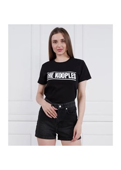 The Kooples T-shirt | Regular Fit ze sklepu Gomez Fashion Store w kategorii Bluzki damskie - zdjęcie 184969672