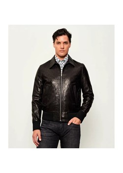 Karl Lagerfeld Skórzana kurtka | Regular Fit ze sklepu Gomez Fashion Store w kategorii Kurtki męskie - zdjęcie 184969694