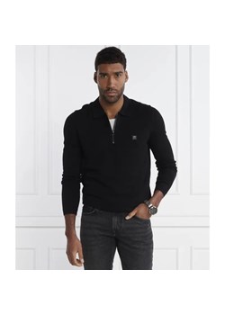 HUGO Polo Sastor | Regular Fit | z dodatkiem wełny ze sklepu Gomez Fashion Store w kategorii Swetry męskie - zdjęcie 184969724