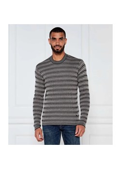 Emporio Armani Wełniany sweter | Regular Fit ze sklepu Gomez Fashion Store w kategorii Swetry męskie - zdjęcie 184969782