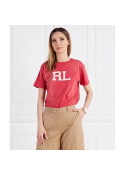 POLO RALPH LAUREN T-shirt | Regular Fit ze sklepu Gomez Fashion Store w kategorii Bluzki damskie - zdjęcie 184969851