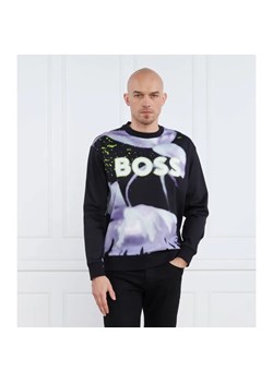BOSS GREEN Bluza Salbo Lotus | Regular Fit ze sklepu Gomez Fashion Store w kategorii Bluzy męskie - zdjęcie 184969852