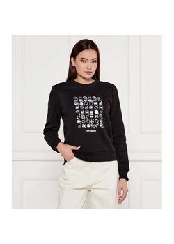 Karl Lagerfeld Bluza IKON SEASONAL LOGO | Regular Fit ze sklepu Gomez Fashion Store w kategorii Bluzy damskie - zdjęcie 184969871