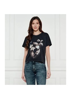 HUGO T-shirt Destrel_1 | Regular Fit ze sklepu Gomez Fashion Store w kategorii Bluzki damskie - zdjęcie 184970222