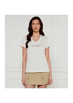 Liu Jo Sport T-shirt | Regular Fit ze sklepu Gomez Fashion Store w kategorii Bluzki damskie - zdjęcie 184970334
