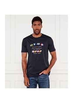 Gant T-shirt GRAPHIC | Regular Fit ze sklepu Gomez Fashion Store w kategorii T-shirty męskie - zdjęcie 184970451