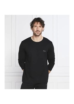 BOSS BLACK Longsleeve Waffle LS-Shirt | Regular Fit ze sklepu Gomez Fashion Store w kategorii T-shirty męskie - zdjęcie 184970852