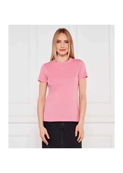 BOSS ORANGE T-shirt C_Elogo_21 | Regular Fit ze sklepu Gomez Fashion Store w kategorii Bluzki damskie - zdjęcie 184970902