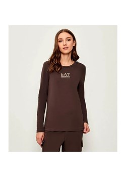 EA7 Bluzka | Slim Fit ze sklepu Gomez Fashion Store w kategorii Bluzki damskie - zdjęcie 184971844