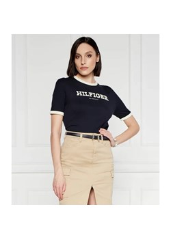 Tommy Hilfiger T-shirt | Regular Fit ze sklepu Gomez Fashion Store w kategorii Bluzki damskie - zdjęcie 184971850