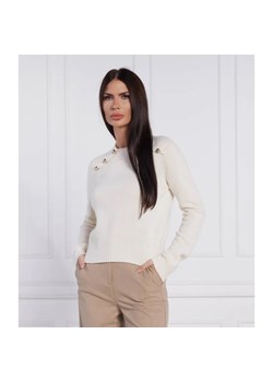 Liu Jo Wełniany sweter | Regular Fit | z dodatkiem kaszmiru ze sklepu Gomez Fashion Store w kategorii Swetry damskie - zdjęcie 184972022