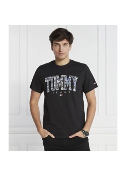 Tommy Jeans T-shirt CAMO COLLEGE | Regular Fit ze sklepu Gomez Fashion Store w kategorii T-shirty męskie - zdjęcie 184972091