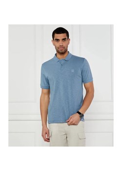 BOSS ORANGE Polo Pe_linenlogo | Regular Fit | z dodatkiem lnu ze sklepu Gomez Fashion Store w kategorii T-shirty męskie - zdjęcie 184972184