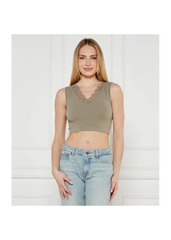 GUESS Top RAQUEL | Cropped Fit ze sklepu Gomez Fashion Store w kategorii Bluzki damskie - zdjęcie 184972510