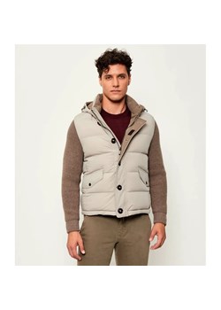 MooRER Puchowa kurtka 2w1 FOSCOLO | Regular Fit | z dodatkiem wełny i kaszmiru ze sklepu Gomez Fashion Store w kategorii Kamizelki męskie - zdjęcie 184972862