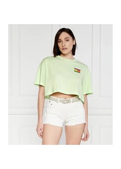 Tommy Jeans T-shirt Summer flag | Cropped Fit ze sklepu Gomez Fashion Store w kategorii Bluzki damskie - zdjęcie 184972953