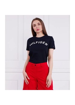 Tommy Hilfiger T-shirt | Regular Fit ze sklepu Gomez Fashion Store w kategorii Bluzki damskie - zdjęcie 184973024