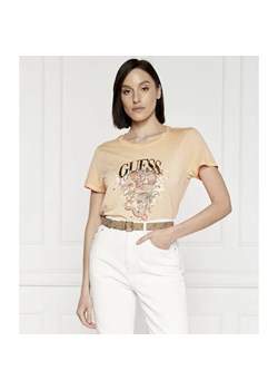 GUESS T-shirt DRAGON EASY | Regular Fit ze sklepu Gomez Fashion Store w kategorii Bluzki damskie - zdjęcie 184973074