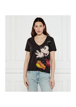 Desigual T-shirt MICKEY MOUSE JOKER | DESIGUAL X DISNEY | Regular Fit ze sklepu Gomez Fashion Store w kategorii Bluzki damskie - zdjęcie 184973700