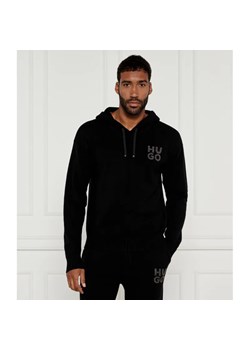 HUGO Wełniany sweter San Henry-L | Regular Fit ze sklepu Gomez Fashion Store w kategorii Swetry męskie - zdjęcie 184973940