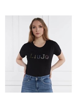 Liu Jo Sport T-shirt | Regular Fit ze sklepu Gomez Fashion Store w kategorii Bluzki damskie - zdjęcie 184974161