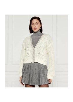 Liu Jo Kardigan | Loose fit | z dodatkiem wełny ze sklepu Gomez Fashion Store w kategorii Swetry damskie - zdjęcie 184974214