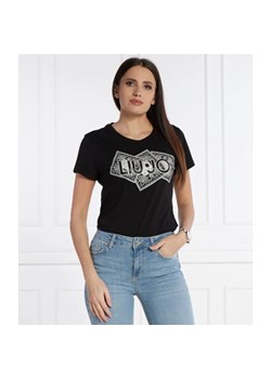 Liu Jo T-shirt | Regular Fit ze sklepu Gomez Fashion Store w kategorii Bluzki damskie - zdjęcie 184974563