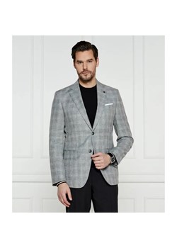BOSS BLACK Wełniana marynarka H-Hutson-233 | Slim Fit | z dodatkiem lnu ze sklepu Gomez Fashion Store w kategorii Marynarki męskie - zdjęcie 184974600