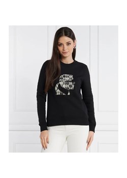 Karl Lagerfeld Bluza boucle karl | Regular Fit ze sklepu Gomez Fashion Store w kategorii Bluzy damskie - zdjęcie 184974642