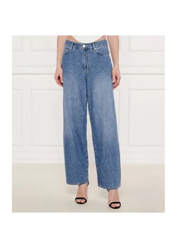 Pinko Jeansy LAURYN | Loose fit | z dodatkiem lnu ze sklepu Gomez Fashion Store w kategorii Jeansy damskie - zdjęcie 184974791