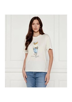 POLO RALPH LAUREN T-shirt | Regular Fit ze sklepu Gomez Fashion Store w kategorii Bluzki damskie - zdjęcie 184974843