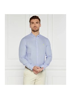 POLO RALPH LAUREN Lniana koszula | Slim Fit ze sklepu Gomez Fashion Store w kategorii Koszule męskie - zdjęcie 184975453