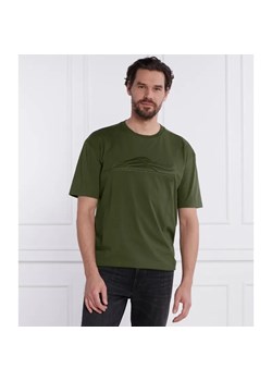 BOSS GREEN T-shirt Tee Titanium | Regular Fit ze sklepu Gomez Fashion Store w kategorii T-shirty męskie - zdjęcie 184975894