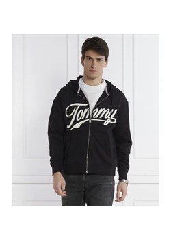 Tommy Jeans Bluza LETTERMAN ZIPTRU EXT | Relaxed fit ze sklepu Gomez Fashion Store w kategorii Bluzy męskie - zdjęcie 184975912