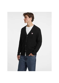 Guess Jeans Kardigan CARDI | Regular Fit | z dodatkiem wełny ze sklepu Gomez Fashion Store w kategorii Swetry męskie - zdjęcie 184976094