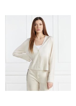 Marc Cain Wełniany kardigan | Loose fit ze sklepu Gomez Fashion Store w kategorii Swetry damskie - zdjęcie 184976411