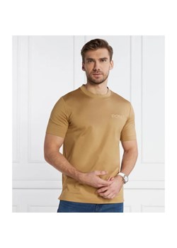 BOSS BLACK T-shirt Tiburt | Regular Fit | mercerised ze sklepu Gomez Fashion Store w kategorii T-shirty męskie - zdjęcie 184976532