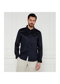 Aeronautica Militare Lniana koszula | Regular Fit ze sklepu Gomez Fashion Store w kategorii Koszule męskie - zdjęcie 184976584