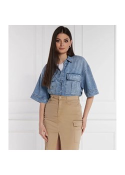 DONDUP - made in Italy Jeansowa koszula | Oversize fit ze sklepu Gomez Fashion Store w kategorii Koszule damskie - zdjęcie 184976613