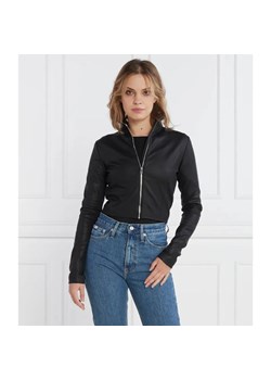 Calvin Klein Jeans Bluza COATED MILANO | Regular Fit ze sklepu Gomez Fashion Store w kategorii Bluzy damskie - zdjęcie 184976651