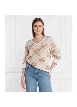 Liu Jo Sweter | Regular Fit | z dodatkiem wełny ze sklepu Gomez Fashion Store w kategorii Swetry damskie - zdjęcie 184976670