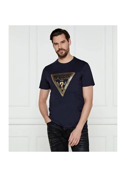 GUESS T-shirt CHAIN TRI LOG | Regular Fit ze sklepu Gomez Fashion Store w kategorii T-shirty męskie - zdjęcie 184976691