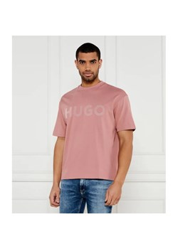 HUGO T-shirt Dinkee | Oversize fit ze sklepu Gomez Fashion Store w kategorii T-shirty męskie - zdjęcie 184976844